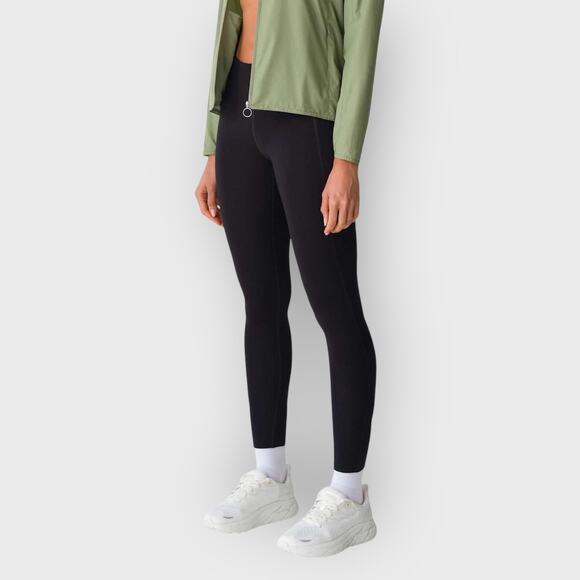 Rapha Extra Small Black 7/8 High Waist Leggings  Activewear Sporty Streetwear - Picture 5 of 9